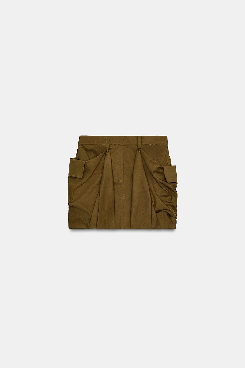 ZW COLLECTION CARGO MINI SKIRT