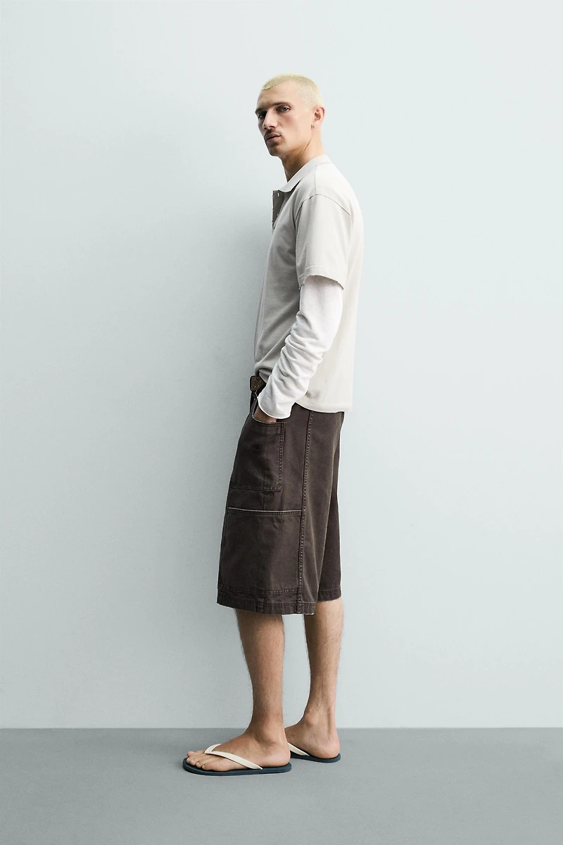 SHORT BAGGY AVEC CEINTURE