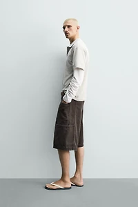SHORT BAGGY AVEC CEINTURE