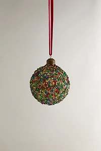 MULTICOLORED BALL CHRISTMAS TREE ORNAMENT