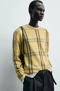 RELAXED FIT STRIPED JACQUARD JUMPER
