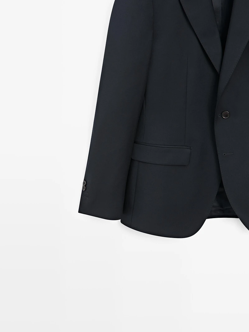 Veste de costume 100 % laine froide