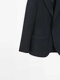Veste de costume 100 % laine froide