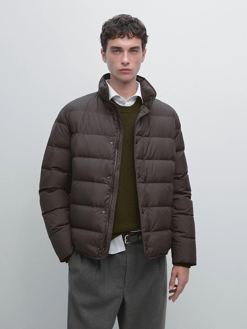 Down puffer jacket