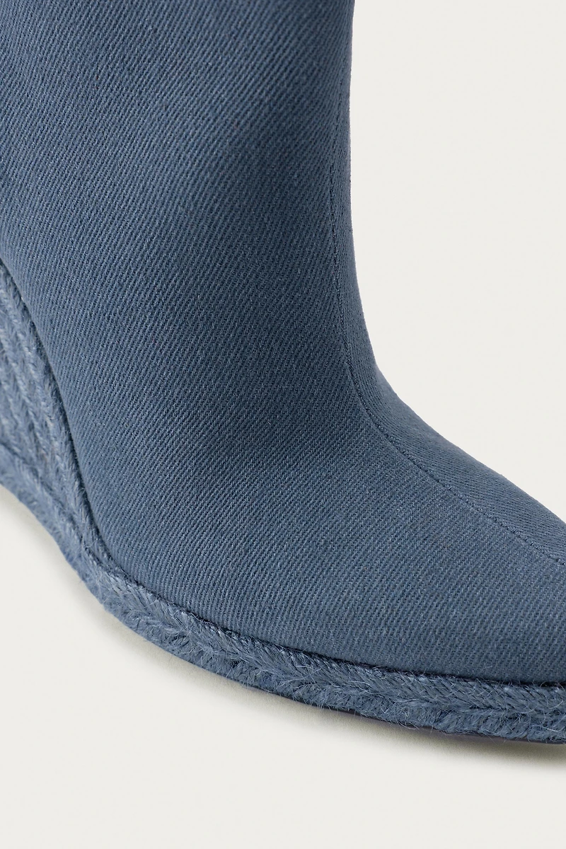MARISA BERENSON X ZARA WEDGE BOOTS
