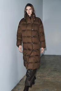 ZW COLLECTION LONG DOWN PUFFER COAT