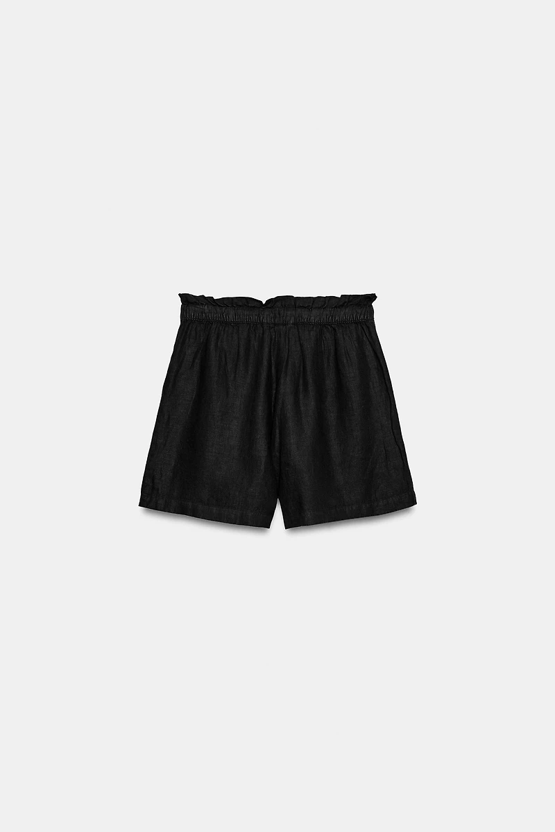 100% LINEN SHORTS ZW COLLECTION