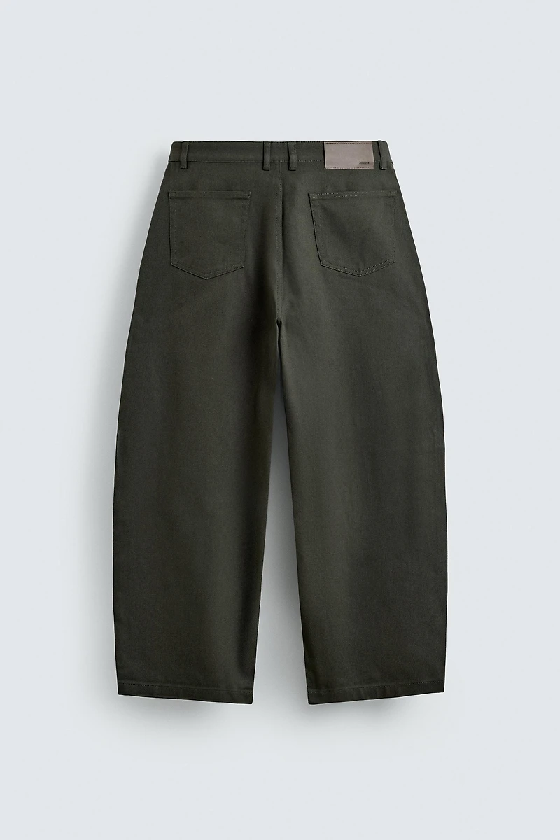 BARREL FIT PANTS