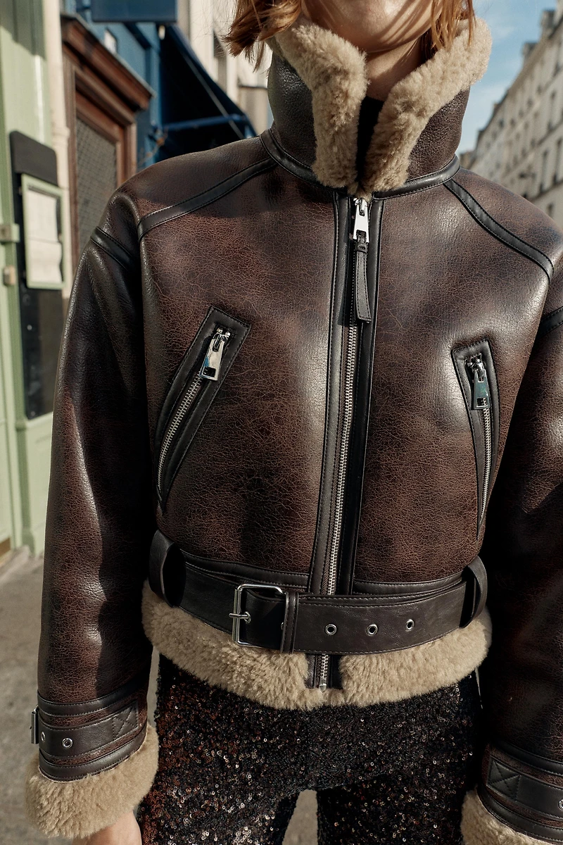 SHORT DOUBLE-FACED JACKET