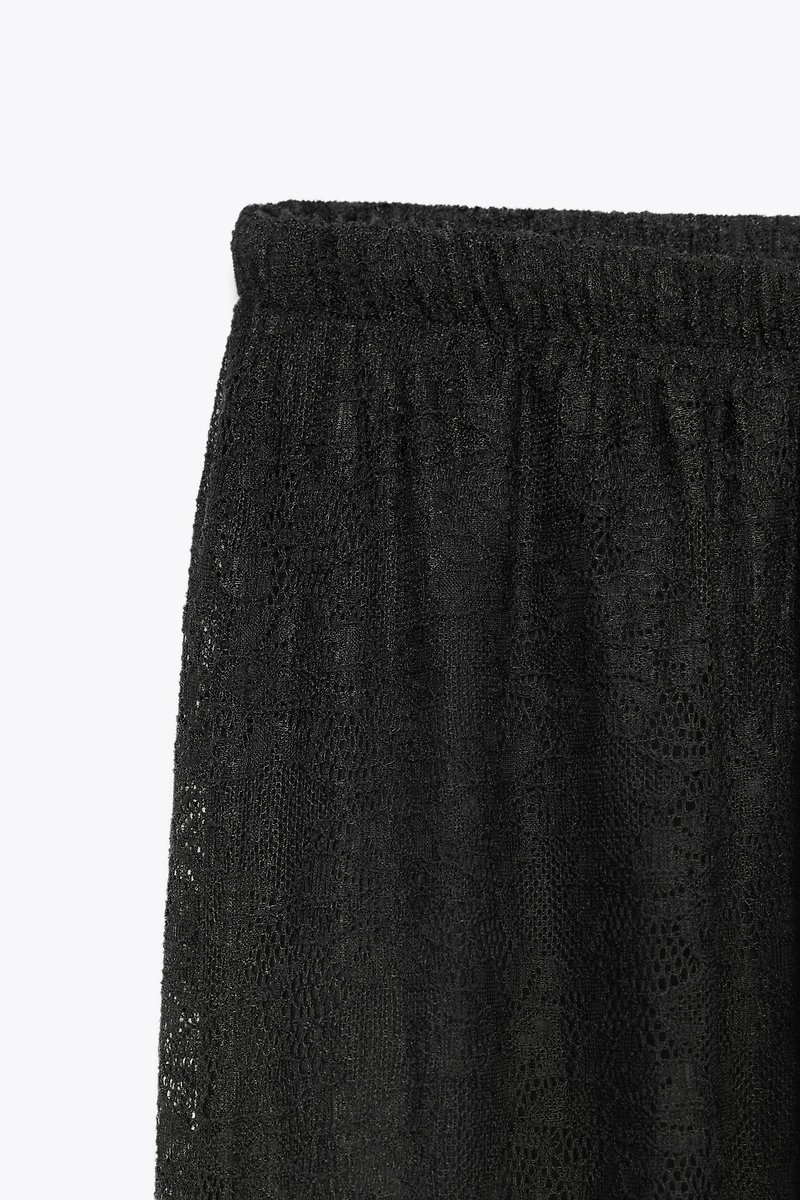 PANTALON BALLON DENTELLE