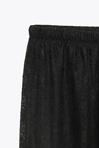PANTALON BALLON DENTELLE