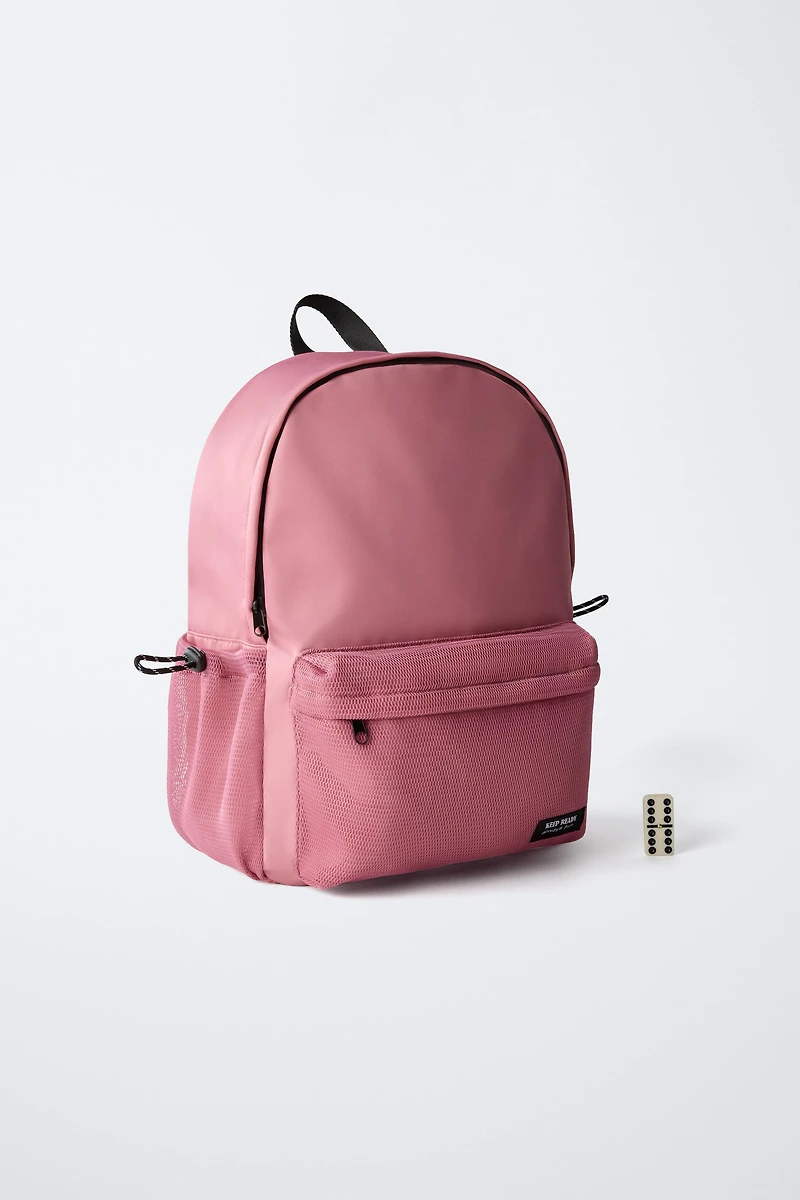 SAC À DOS ÉCOLE EN RÉSILLE