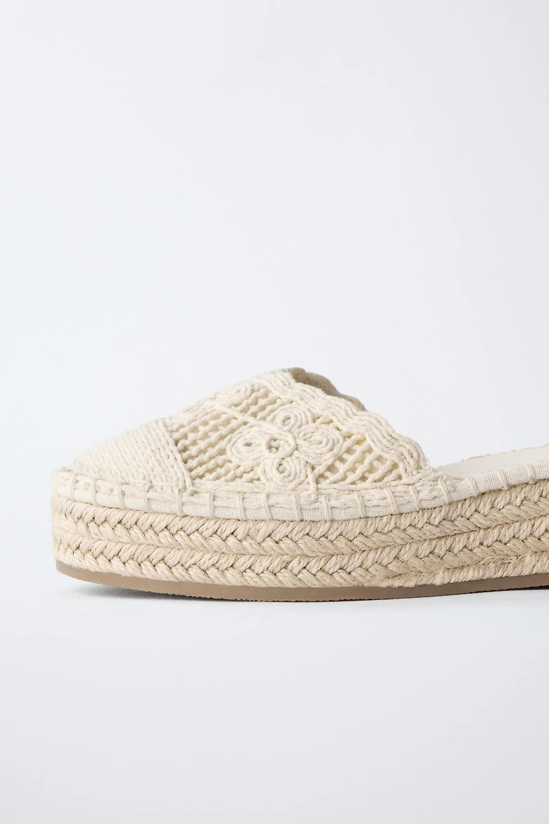 EMBROIDERED ESPADRILLES