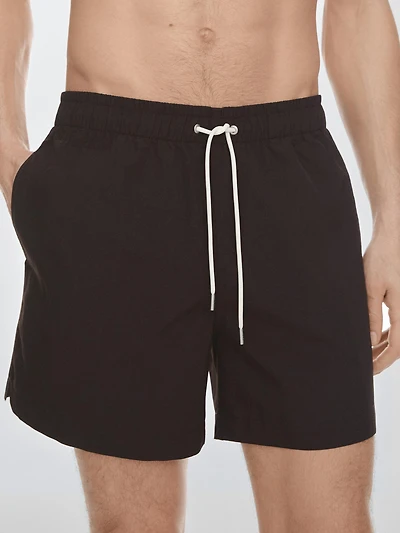 Solid Swim Trunks