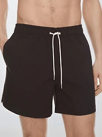 Solid Swim Trunks