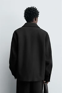 REGULAR FIT POCKET OVERCOAT