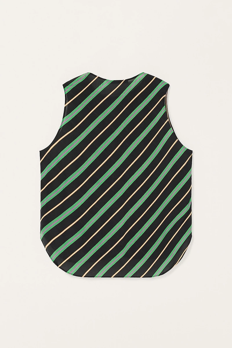 LIMITED EDITION STRIPED TANK SHIRT