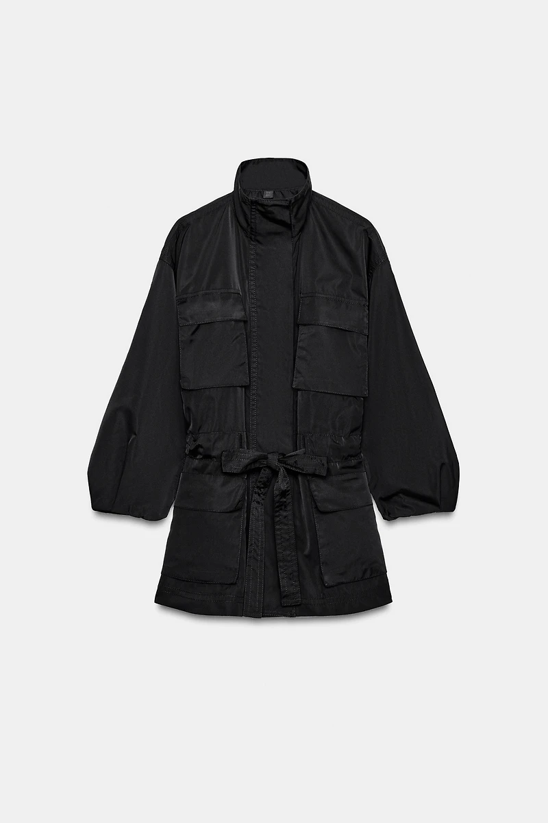 ZW COLLECTION BELTED JACKET