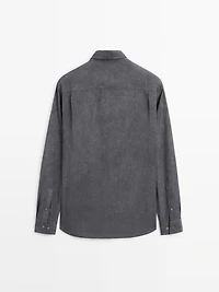 Regular fit flowing shirt