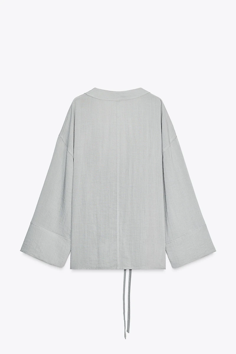 SIDE TIE KIMONO