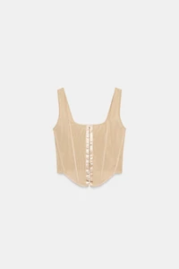 TULLE CORSET TOP