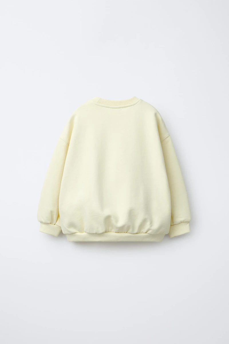 ANIMAL EMBROIDERED SWEATSHIRT