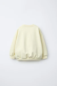 ANIMAL EMBROIDERED SWEATSHIRT