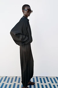VESTE BOMBER SATINÉE