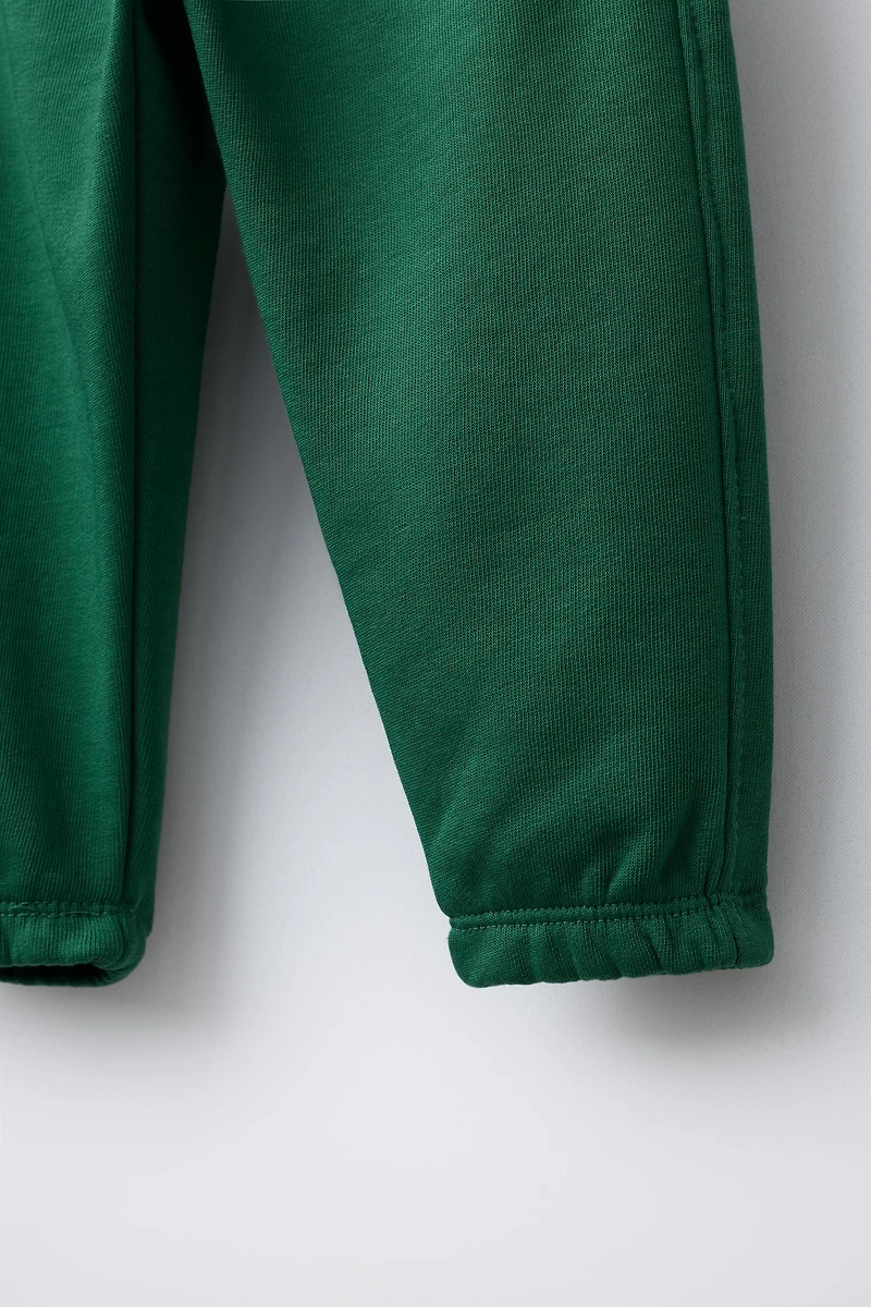 BASIC TEXT JOGGER PANTS