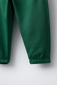 BASIC TEXT JOGGER PANTS