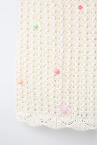 BEADED KNIT TOP