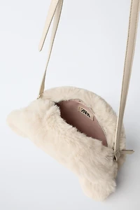 BUNNY FAUX FUR CROSSBODY BAG