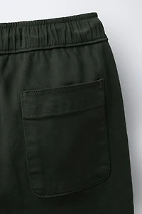 BASIC CHINO PANTS WITH LABEL