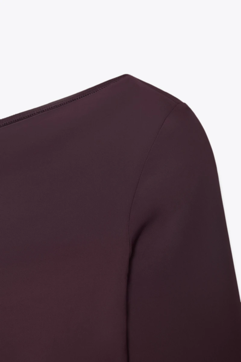 ASYMMETRIC POLYAMIDE T-SHIRT