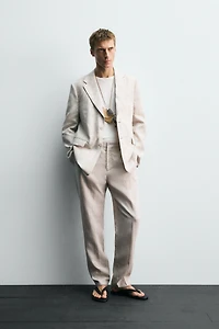 SUIT PANTS 100% LINEN