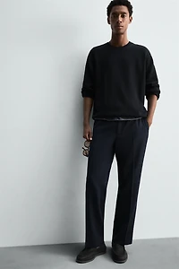 PANTALON REGULAR FIT 100 % LAINE