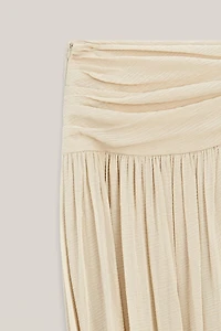 Midi skirt with sash belt detail - LIMITED EDITION