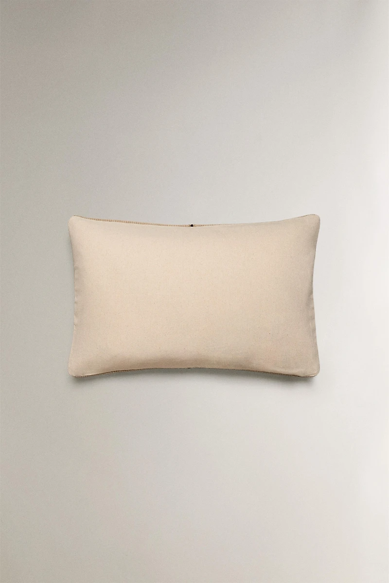 BRAIDED THROW PILLOW COVER