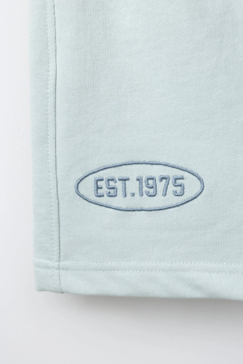 PLUSH JOGGING SHORTS