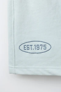 PLUSH JOGGING SHORTS