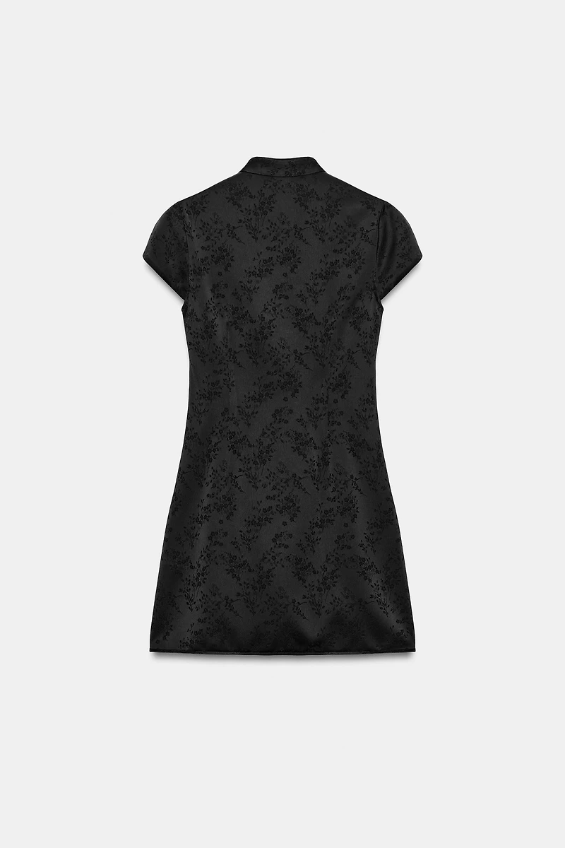 SHORT JACQUARD DRESS
