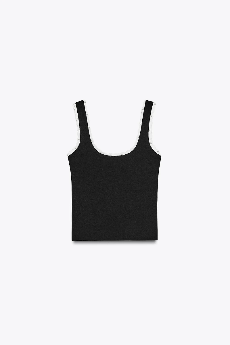 STRETCH PEARL TOP