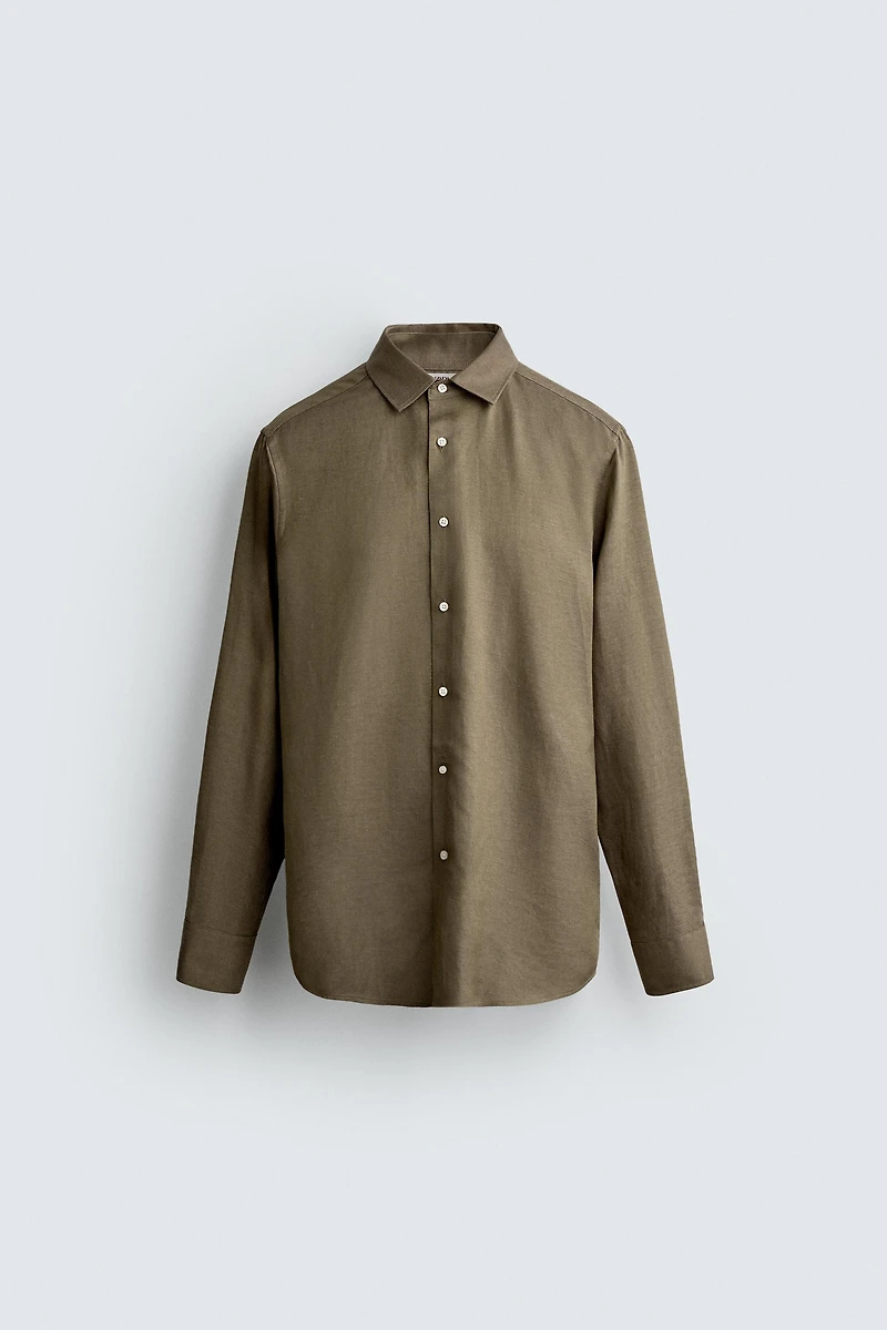 LINEN - LYOCELL REGULAR FIT SHIRT