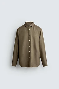 LINEN - LYOCELL REGULAR FIT SHIRT