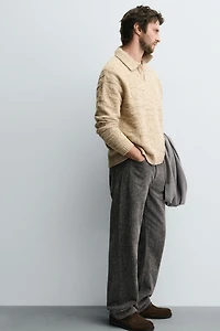 BRUSHED STRAIGHT FIT JEANS