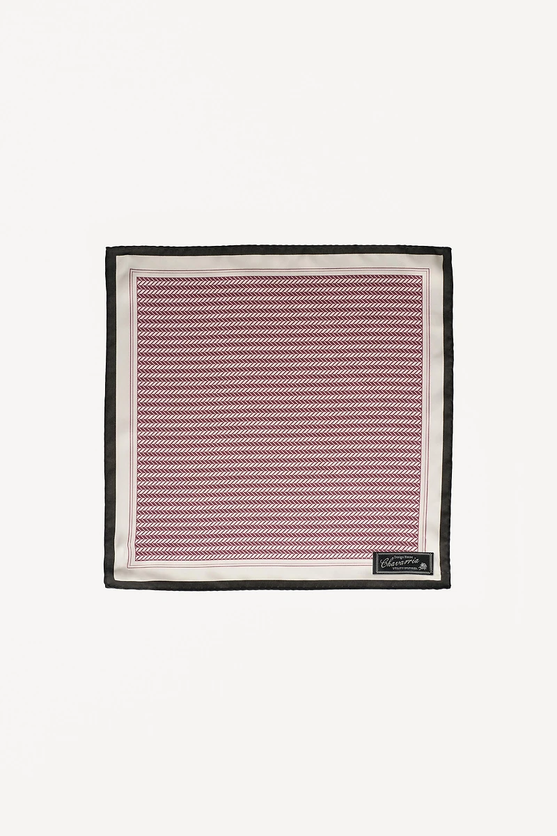 100% SILK SCARF WILLY CHAVARRIA X ZARA