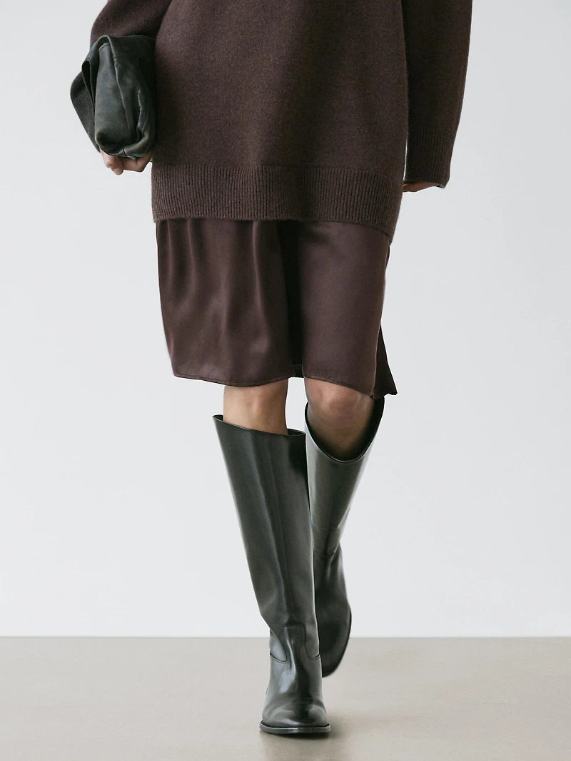 100% cashmere sweater dress