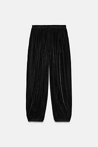 PANTALON BOUFFANT EN VELOURS