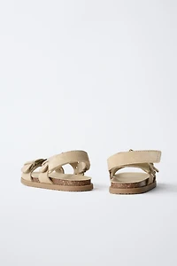 STAR LEATHER SANDALS