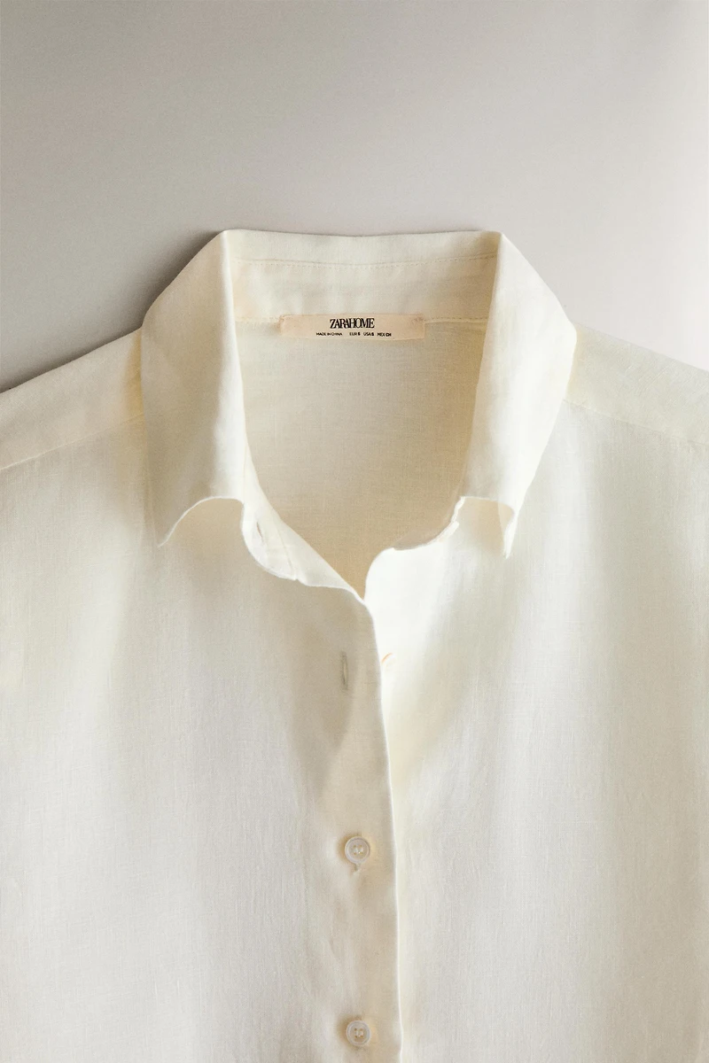 CHEMISE LIN MANCHES LONGUES